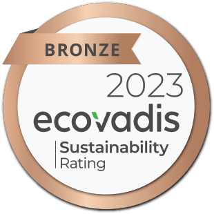 EcoVadis Bronze Sustainability Rating, 2023